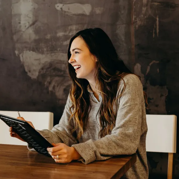 Authentic voice and personality